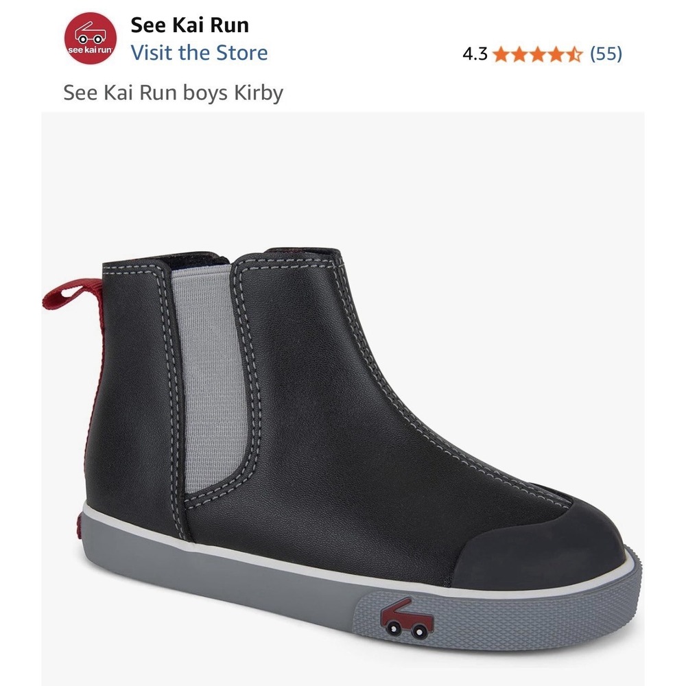 See Kai Run Boy Chelsea Boots Size 7
